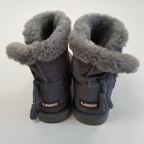 Lamo Cozy Suede Thalia Boots Size 8 - Picture 4 of 13